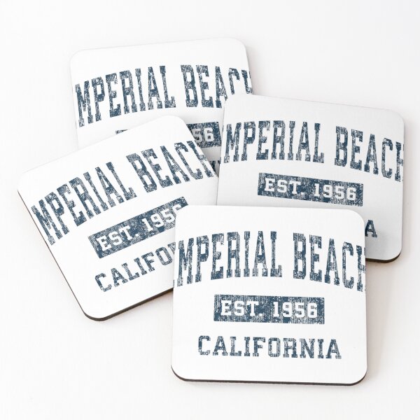 Item preview, Imperial Beach California CA Vintage Sports Design Navy  designed and sold by buoasheag.