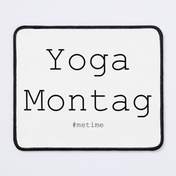 Item preview, Yoga Monday #metime designed and sold by Zeewind.