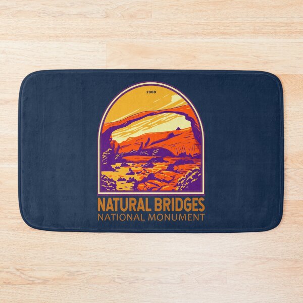 Item preview, Natural Bridges National Monument Utah Emblem designed and sold by KrisSidDesigns.
