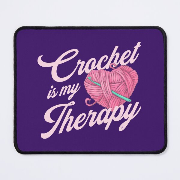 Item preview, Crochet is my Therapy designed and sold by B3N-arts.