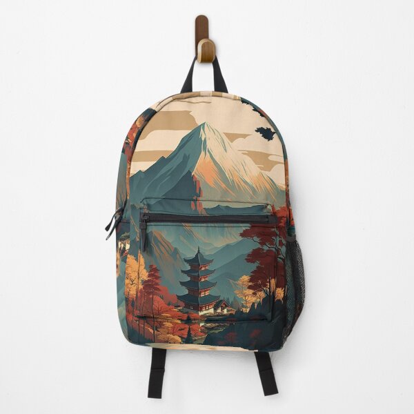 Item preview, Japanese Mountain Temple designed and sold by Paintograma.