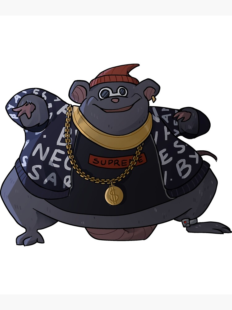 Biggie Cheese i forgot to take my meds Poster for Sale by freakydutchkid