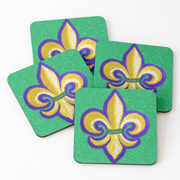 Item preview, Painted Fleur de Lis 5 designed and sold by rhodyownsthis.