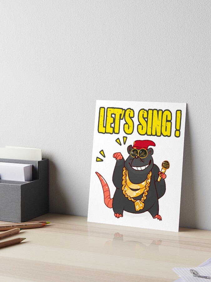biggie cheese smiling  Sticker for Sale by nowgiftshop