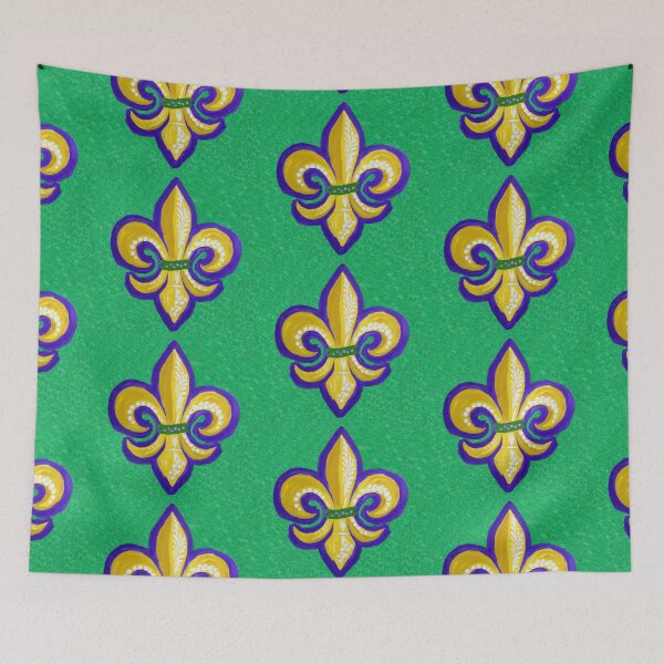 Item preview, Painted Fleur de Lis 5 designed and sold by rhodyownsthis.