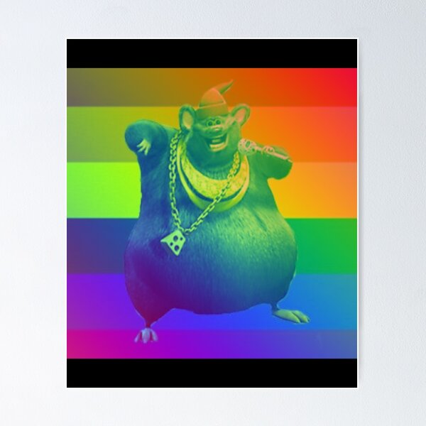 Biggie Cheese i forgot to take my meds Poster for Sale by freakydutchkid