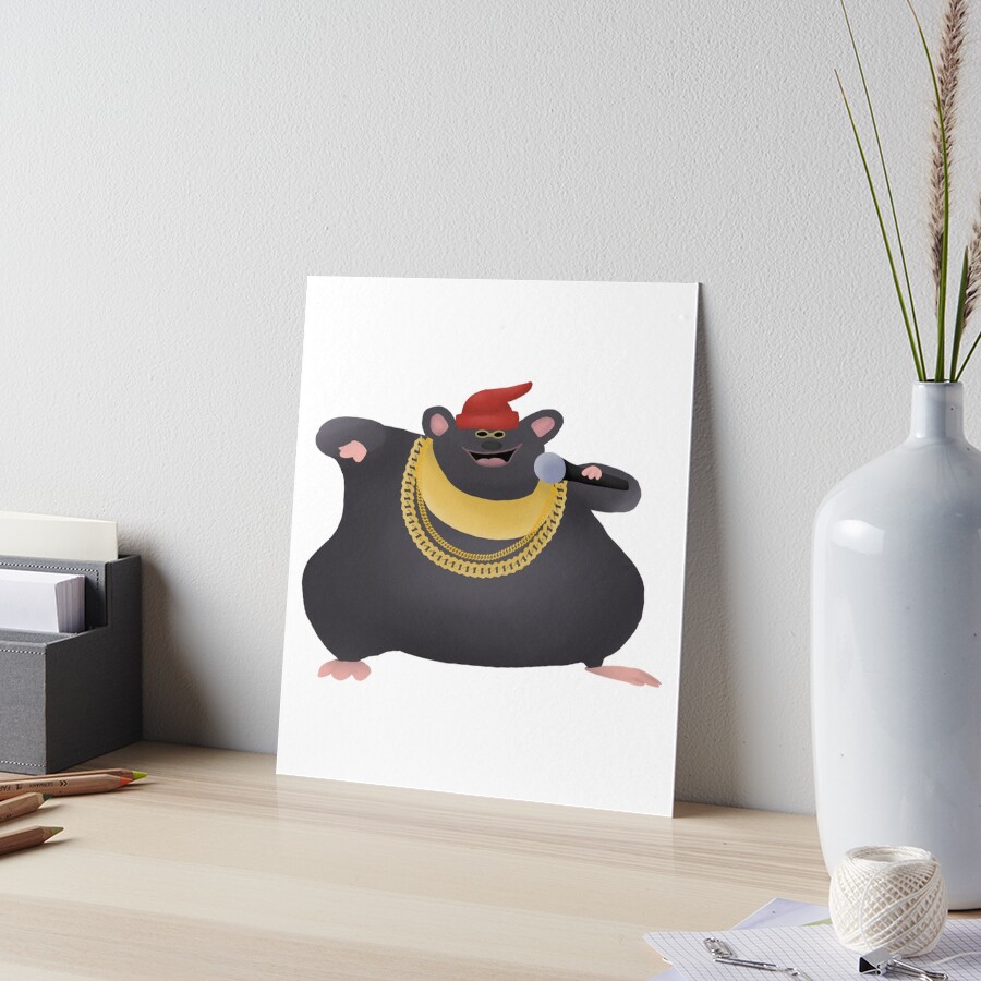 Biggie Cheese-Funny  Art Board Print for Sale by MedfordTShirtCo