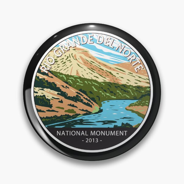 Item preview, Río Grande del Norte National Monument New Mexico Circle designed and sold by KrisSidDesigns.