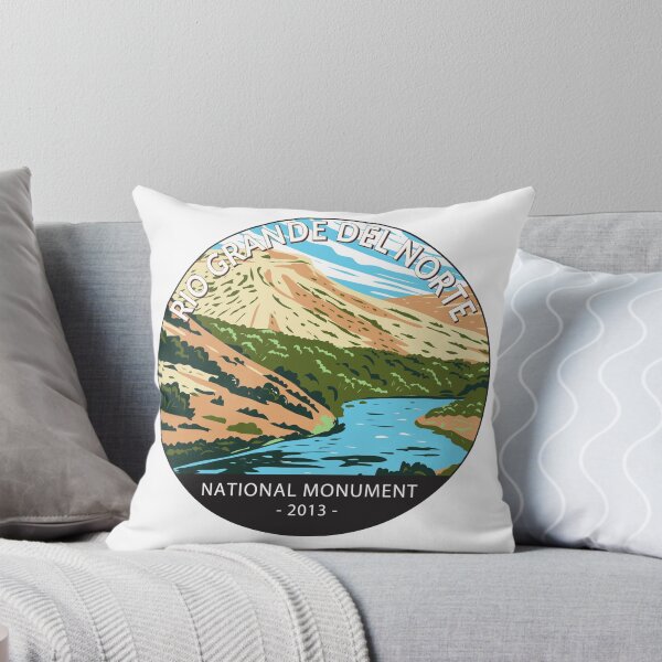 Item preview, Río Grande del Norte National Monument New Mexico Circle designed and sold by KrisSidDesigns.