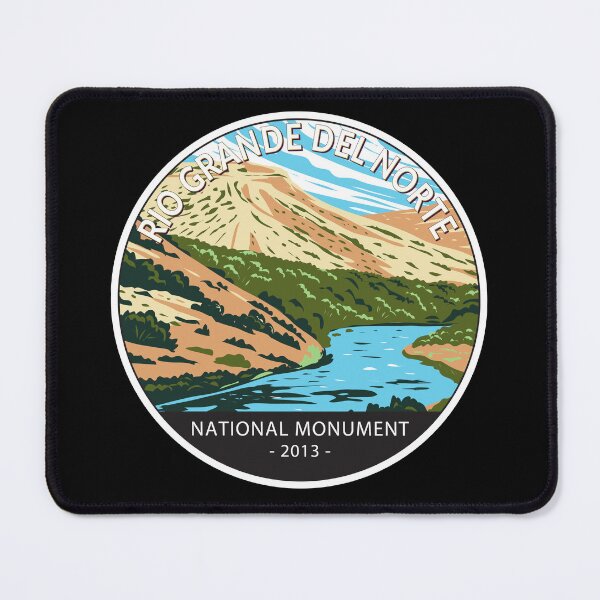 Item preview, Río Grande del Norte National Monument New Mexico Circle designed and sold by KrisSidDesigns.