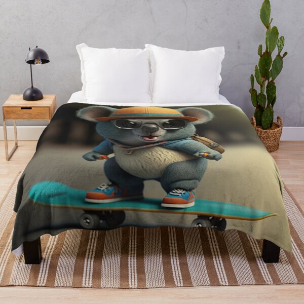 Item preview, Cartoon Animals | Skater Koala designed and sold by NanarodsDesign.