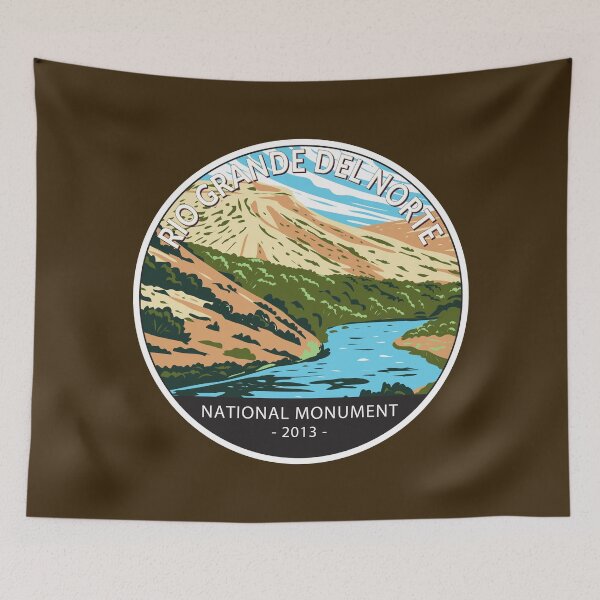 Item preview, Río Grande del Norte National Monument New Mexico Circle designed and sold by KrisSidDesigns.