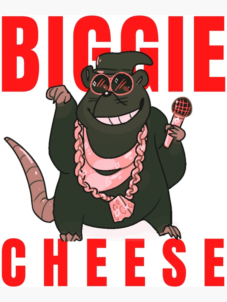 Biggie Cheese Meme Mouse | Sticker