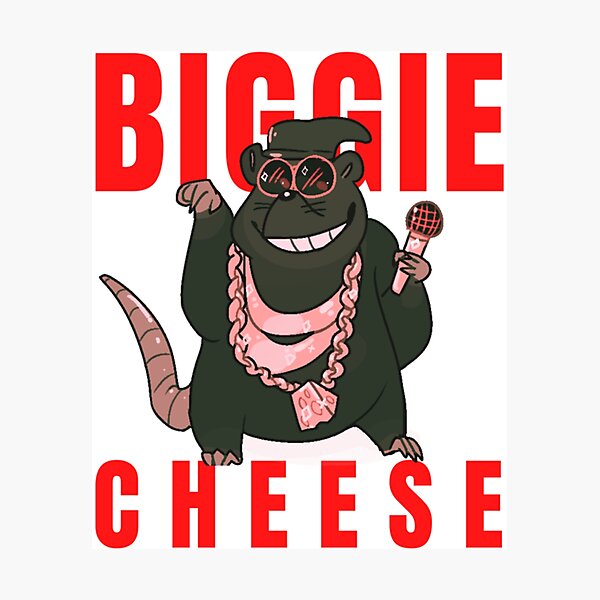 Biggie Cheese-Divertido | Lámina rígida