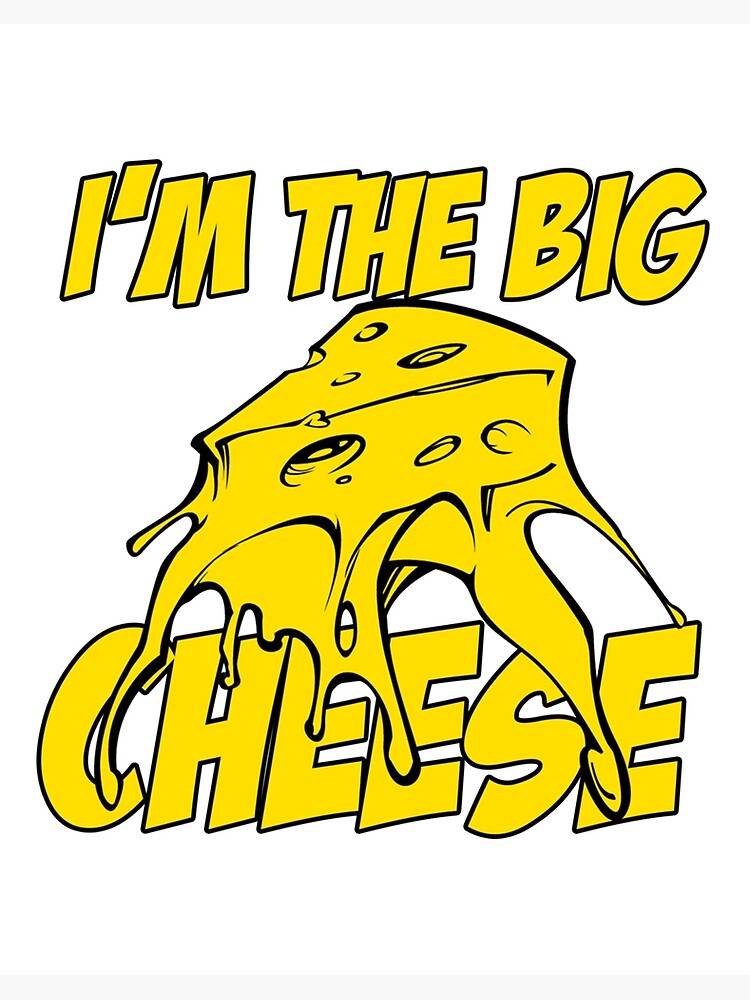 Biggie Cheese-Funny  Art Board Print for Sale by MedfordTShirtCo