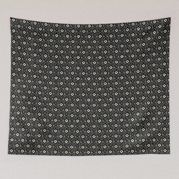 Item preview, Geometric floral white design designed and sold by YeKnot.