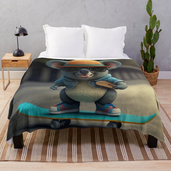Item preview, Cartoon Animals | Skater Koala With Jacket designed and sold by NanarodsDesign.