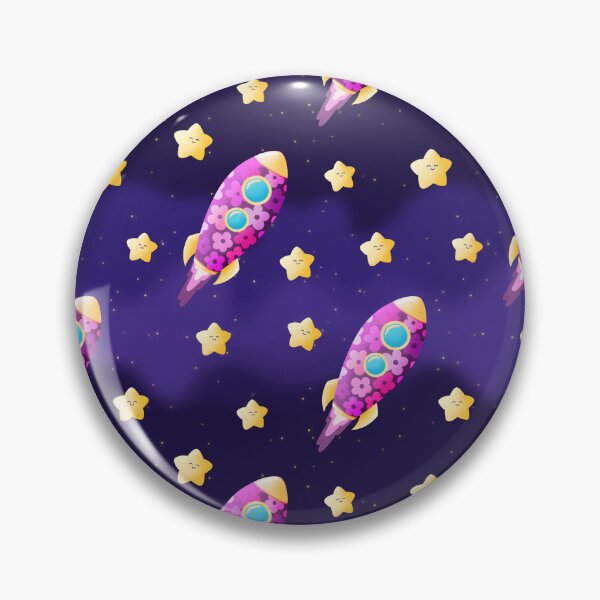 Item preview, Space Rocket pattern designed and sold by UnicornParty.