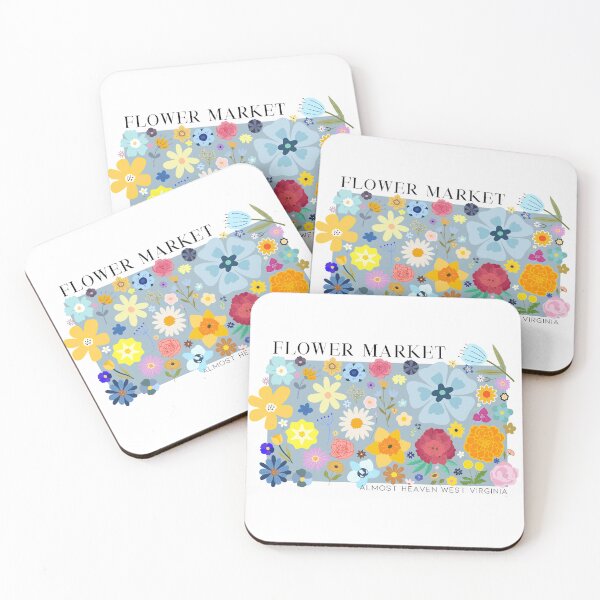 Item preview, Flower Market  designed and sold by MoreWaterThanBlood.