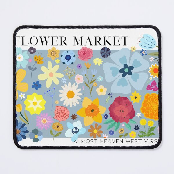 Item preview, Flower Market  designed and sold by MoreWaterThanBlood.