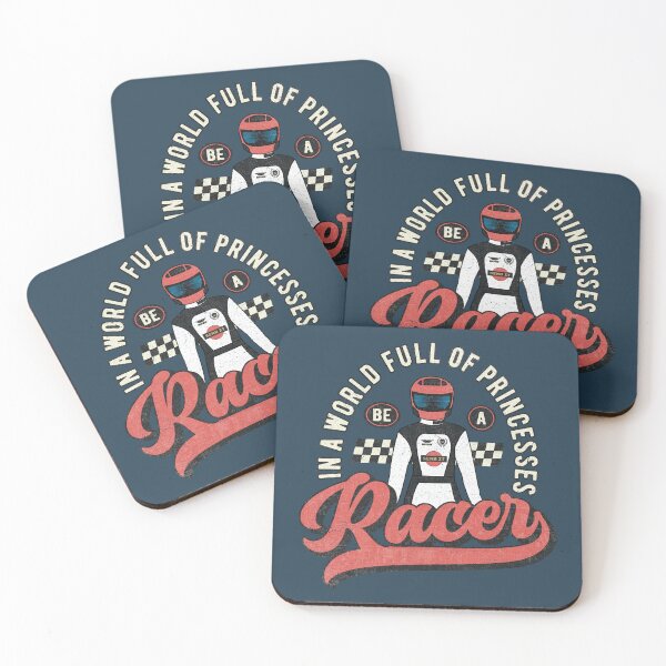Item preview, In World Full Of Princesses Be A Racer designed and sold by Numero14.