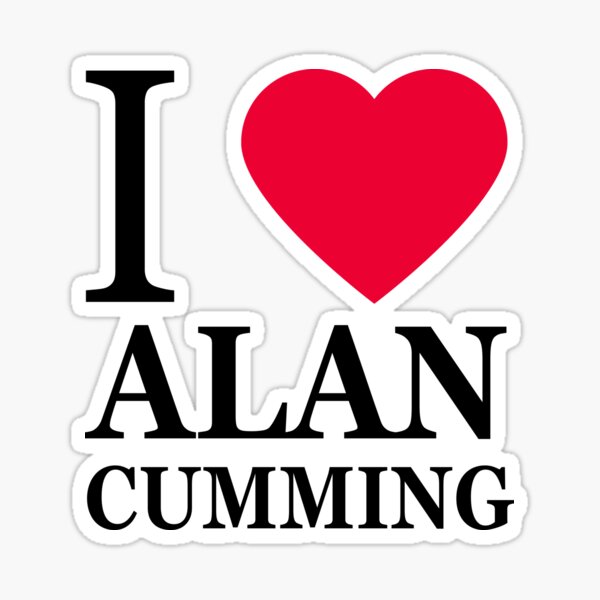 Item preview, I heart Alan Cumming designed and sold by elisc.