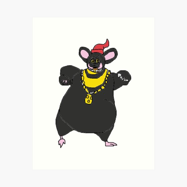 Made fanart of Biggie Cheese from the movie Barnyard in 2023