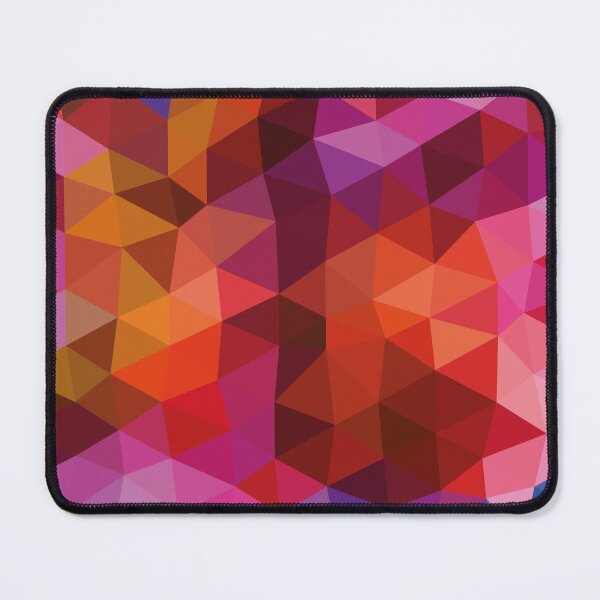 Item preview, Rainbow Low Poly Abstract Pink and Orange designed and sold by shaldesign.