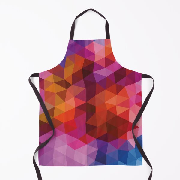 Item preview, Rainbow Low Poly Abstract Pink and Orange designed and sold by shaldesign.