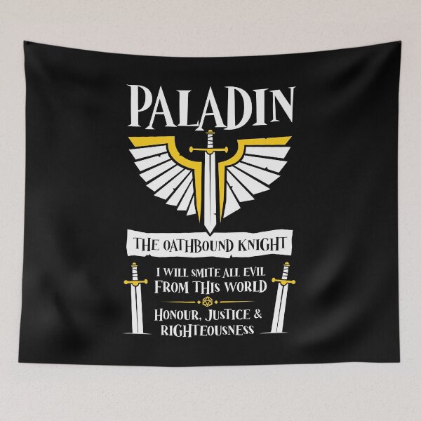 Item preview, D&D PALADIN Class - Dungeons & Dragons designed and sold by TeeMonsters.