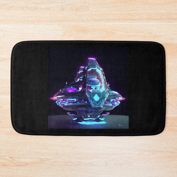 Item preview, Neon Purple Imaginary Space Craft designed and sold by factory88.