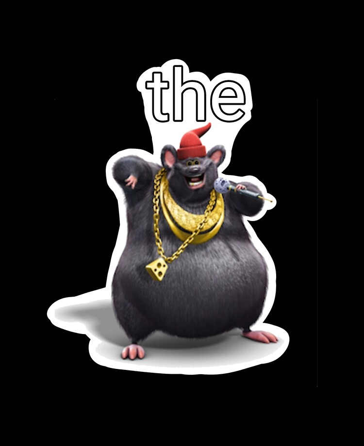 biggie cheese smiling  Sticker for Sale by nowgiftshop