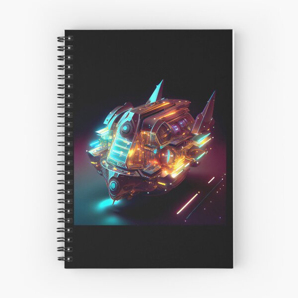 Item preview, Neon Golden Imaginary Space Craft designed and sold by factory88.