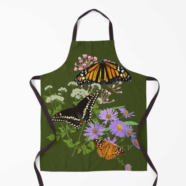 Item preview, Missouri Butterfly Garden with Wildflowers (Monarch, Swallowtail, Painted Lady) designed and sold by ModelOrganism.