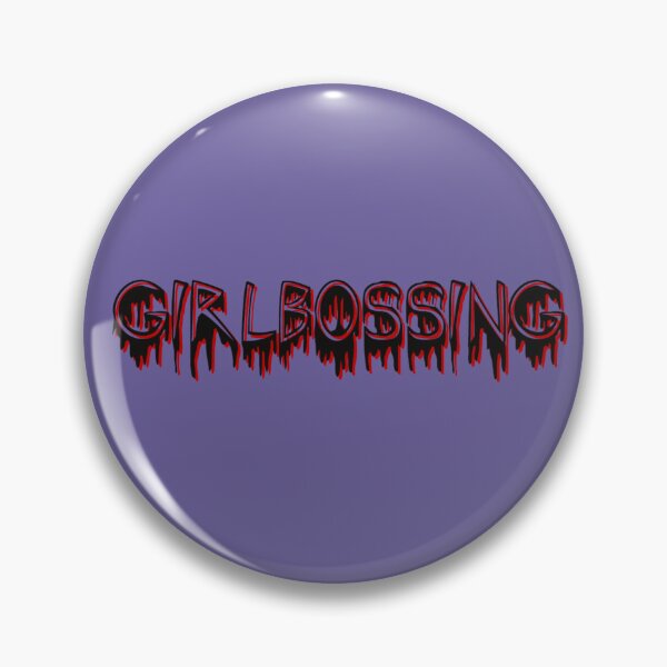 Item preview, HARDCORE GIRLBOSSING red drip designed and sold by existentialbaby.