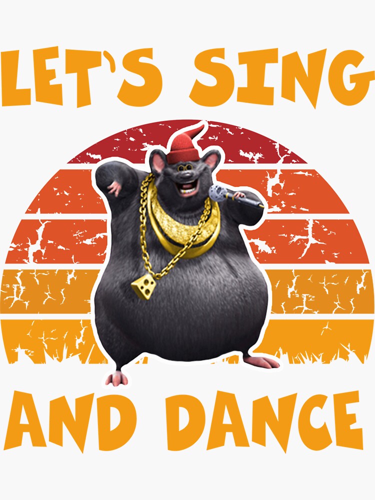 Biggie Cheese Mr. Boombastic, funny chees Sticker for Sale by Bubble Red  Store ⭐⭐⭐⭐⭐