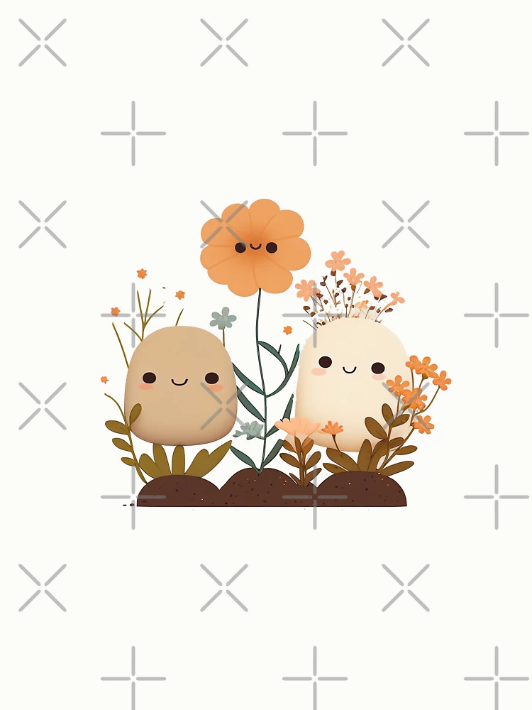 Thumbnail 6 von 6, Pullover, Kawaii chibi cute flower couple designt und verkauft von ChibiInstant.