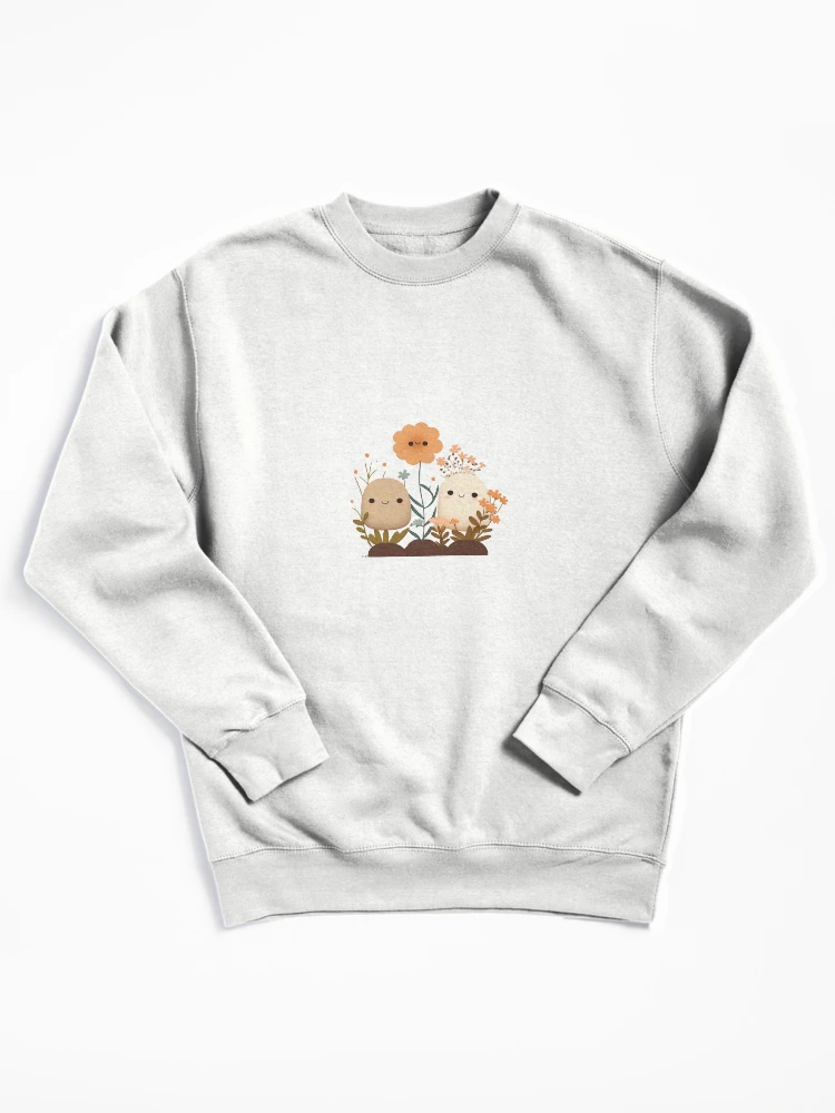 Thumbnail 1 von 6, Pullover, Kawaii chibi cute flower couple designt und verkauft von ChibiInstant.