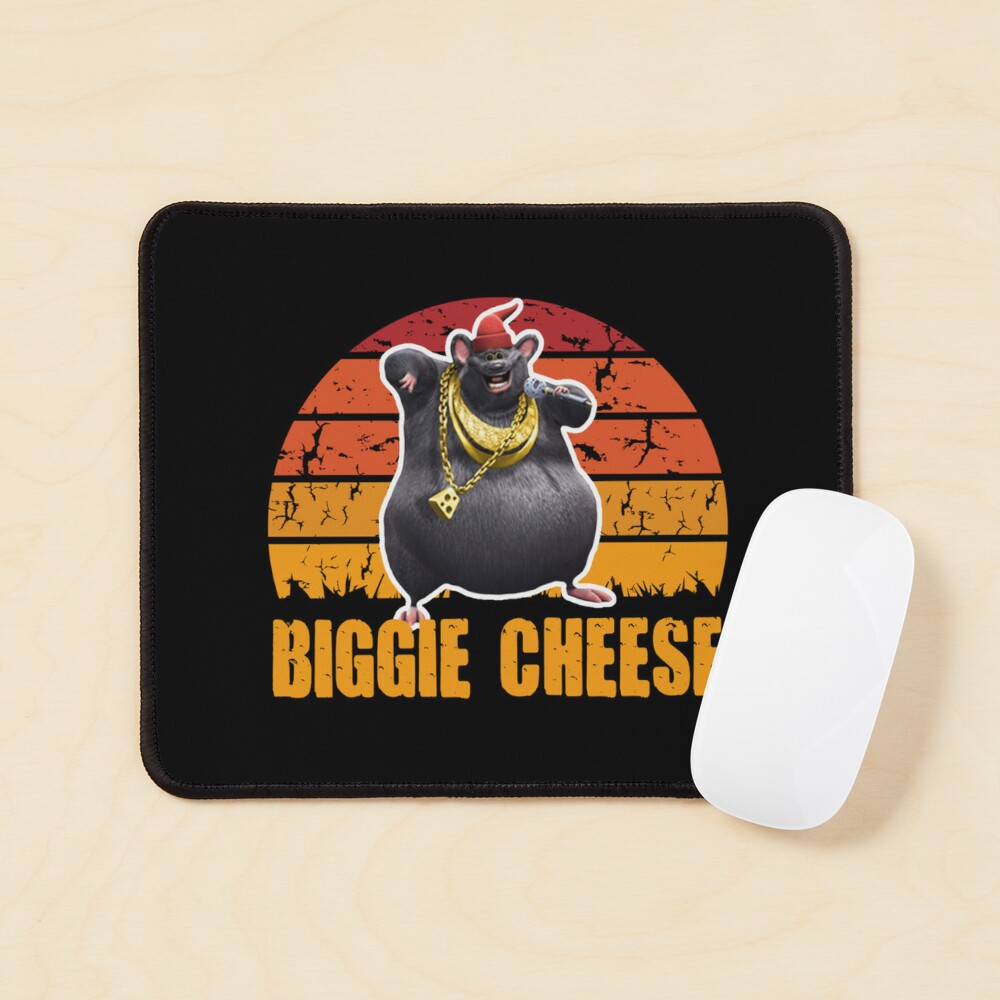 Biggie Cheese Meme Mouse Pin for Sale by DonutEmpire