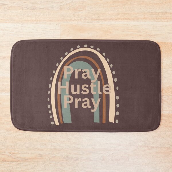 Item preview, Pray Hustle and Pray designed and sold by JDreaming.
