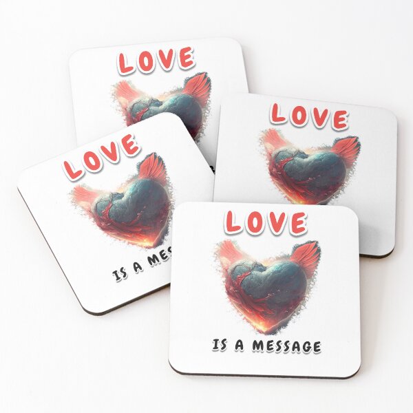 Item preview, Valentine's day (Love is a Message) designed and sold by Wolf-Bros.