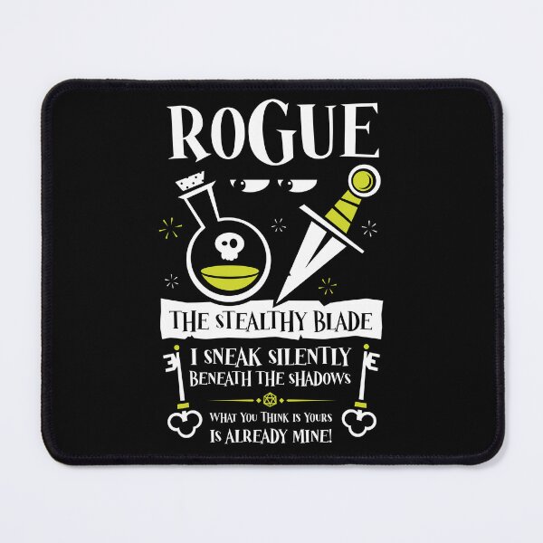 Item preview, D&D ROGUE Class - Dungeons & Dragons designed and sold by TeeMonsters.