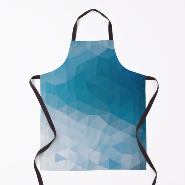 Item preview, Glacier Low Poly Abstract Ice Blue designed and sold by shaldesign.