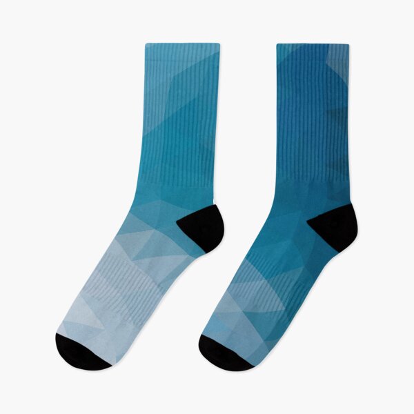 Item preview, Glacier Low Poly Abstract Ice Blue designed and sold by shaldesign.