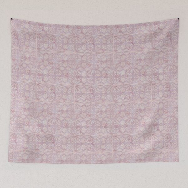 Item preview, Pink Watercolor Batik Painting designed and sold by Khephra.