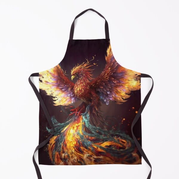 Item preview, Realistic Art of Burning Phoenix designed and sold by NanarodsDesign.