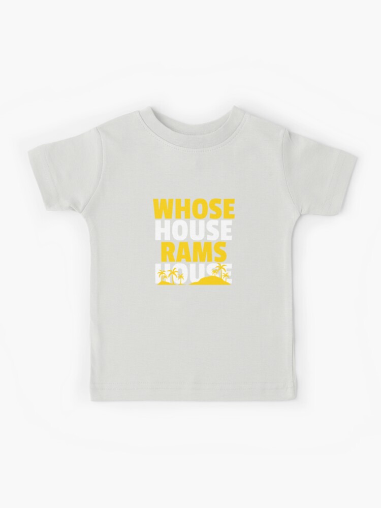 Whose House RAMS HOUSE Los Angeles Football Shirt - Jolly Family Gifts