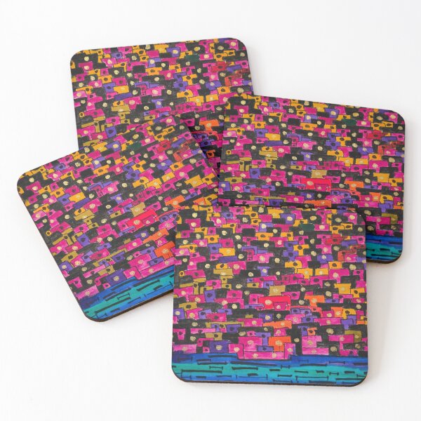 Item preview, Sunset beach  designed and sold by nicolenickiart.