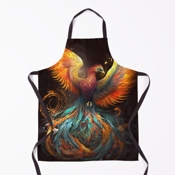 Item preview, Photorealistic Art of Burning Phoenix designed and sold by NanarodsDesign.