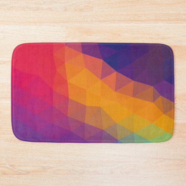 Item preview, Low Poly Abstract Neon Gradient designed and sold by shaldesign.